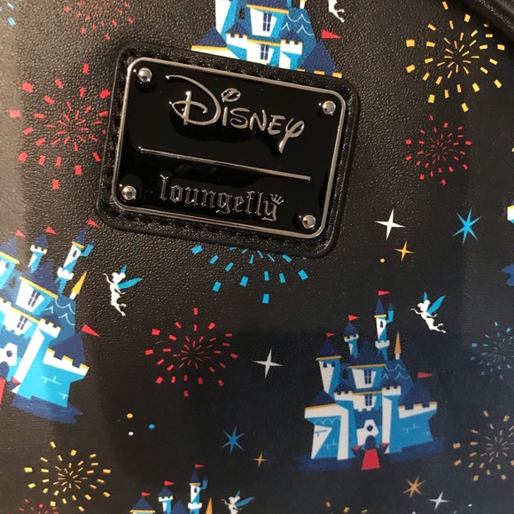 Disneyland 65th Anniversary Loungefly Crossbody Bag - NEW - Picture 11 of 15